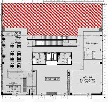Bureau Mérignac 747m² Location bureau Mérignac Gironde OLBUR2316456 34